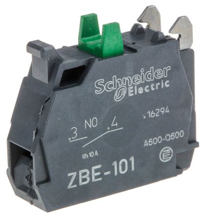 ZBE101 Harmony XB Contact Block 1NO Screw terminal