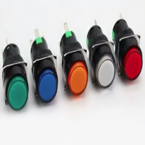 AB6-M Round Push Button Without LED