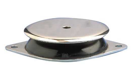 53366160  Round M6 Anti Vibration Mount 53366160 ,18mm dia. Rubber