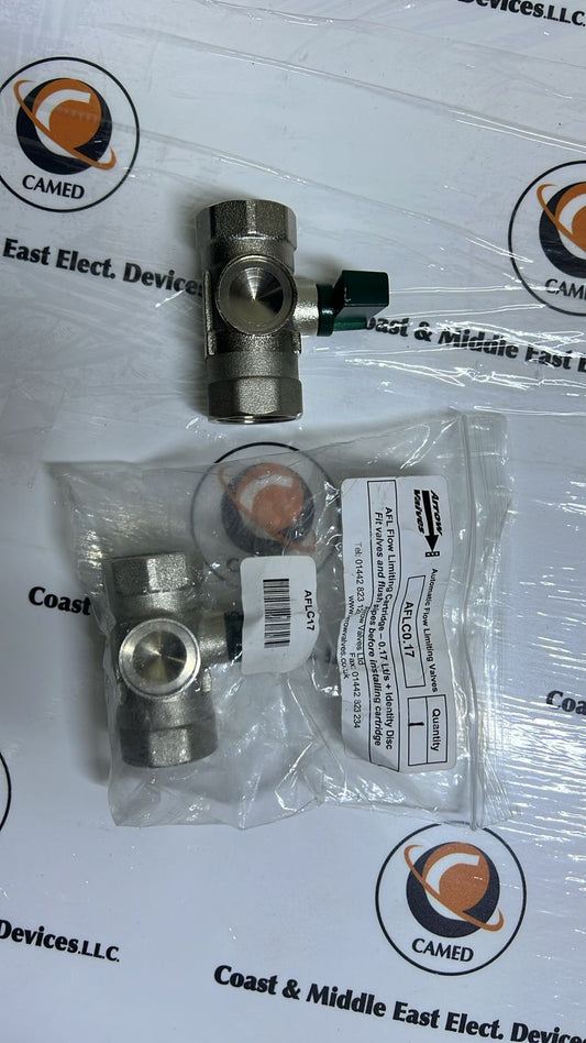 AFLC17   Flow Limiting Cartridge - 0.17 Lt/s ID Arrow Valve