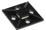 CMD730-0335  Self Adhesive Black Cable Tie Mount 38 mm x 38mm, 10.2mm Max. Cable Tie Width