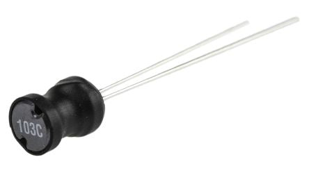 22R105C  Leaded Inductor, Max SRF:2.1MHz, Q:120