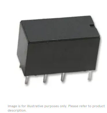 MCHRS2H-S DC9V Signal Relay, 9 VDC, DPDT, 2 A, HRS2, Through Hole