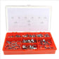 CMD292-524 200 Piece Zinc Plated Steel O Clip Hose Clip Kit, 5 → 7mm and 23 → 27mm Inside Diameter