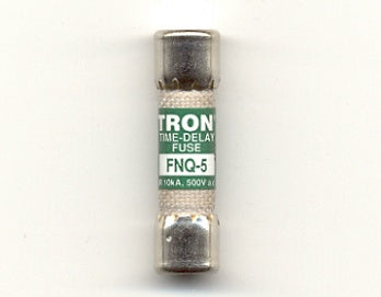 FNQ-5 5A Fibre Cartridge Fuse, 10 x 38mm