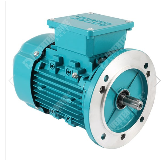 A-DA71MB-D IE2 B5 Brook Crompton Series 10 IE2 0.55kW Three Phase Motor 230V/400V 2 Pole 71 Frame B5