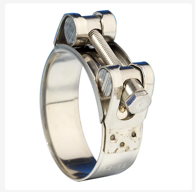 JSC051SS316 Jubilee Stainless Steel Bolt Head Bolt Drive, 20mm Band Width, 48 → 51mm ID