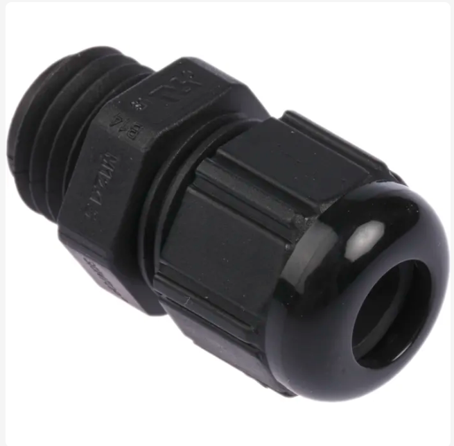 53111200 Lapp SKINTOP Series Black Polyamide Cable Gland, M12 Thread, 3.5mm min., 7mm max., IP66, IP68, IP69K