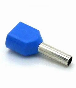 LT-025013X2  TWIN BOOTLACE FERRULE