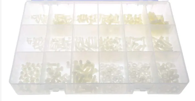 CMD524-095 Nylon 600 Piece Slot Drive Screw/Bolt Kit