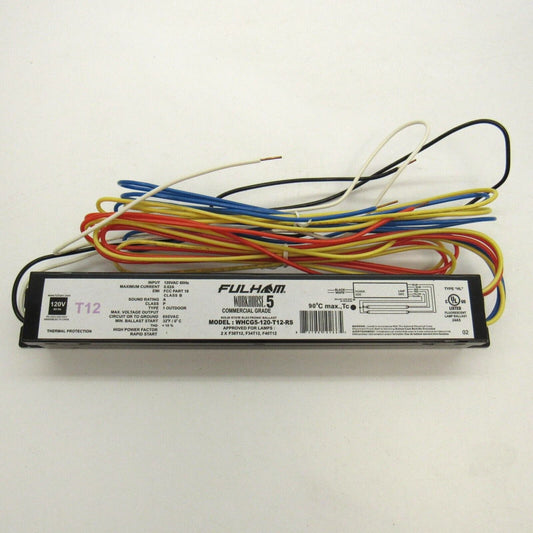 WHCG5-120-T12-RS 5 Solid State Commercial Grade Ballast 120VAC