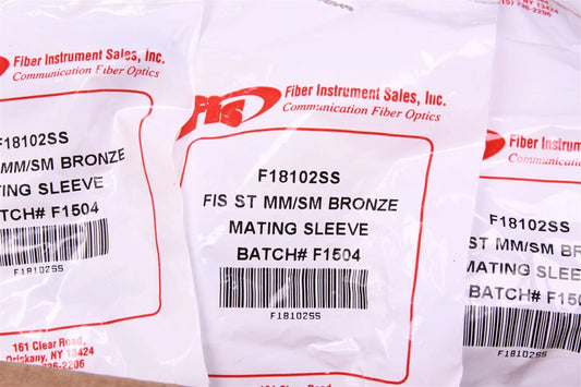 F18102SS Fiber Optic Mating Sleeve