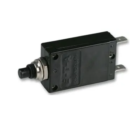 2-5700-IG1-P10-DD-000040-10A - ETA - Thermal Circuit Breaker Single Pole 250V Voltage Rating Panel Mount, 10A Current Rating
