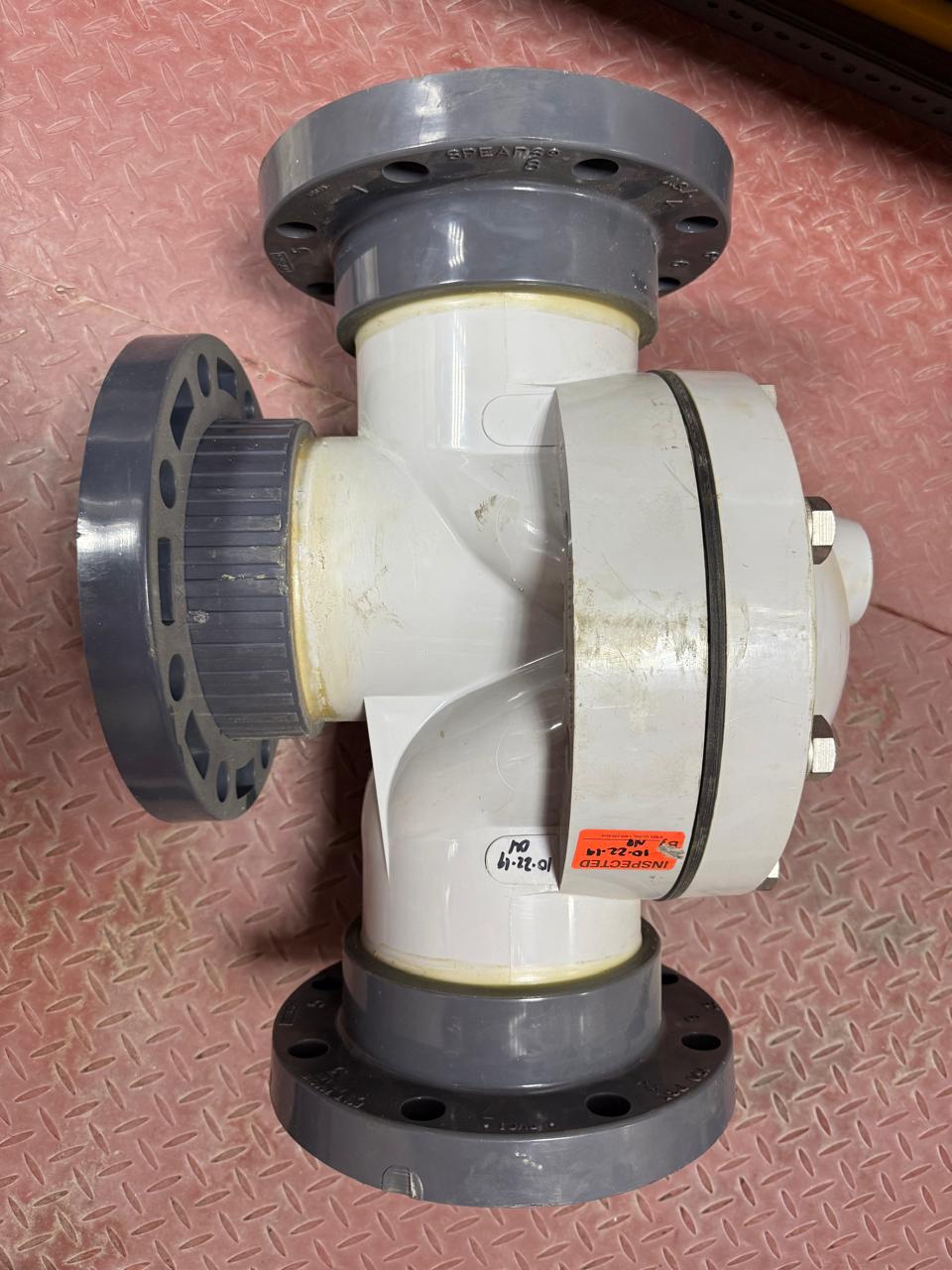 Starter 6" 3 way back wash valve