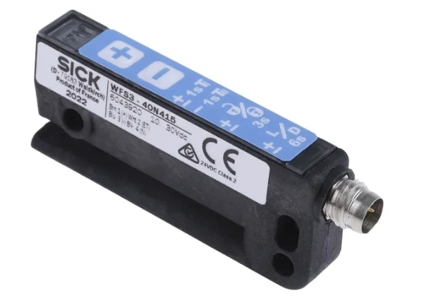 WFS3-40N415 Sick Label Sensor 3 mm, Infrared LED, NPN, 100 mA