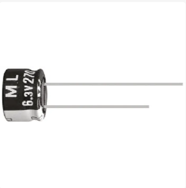 50ML1MEFC4X5 Rubycon 1μF Aluminium Electrolytic Capacitor 50V dc, Radial, Through Hole